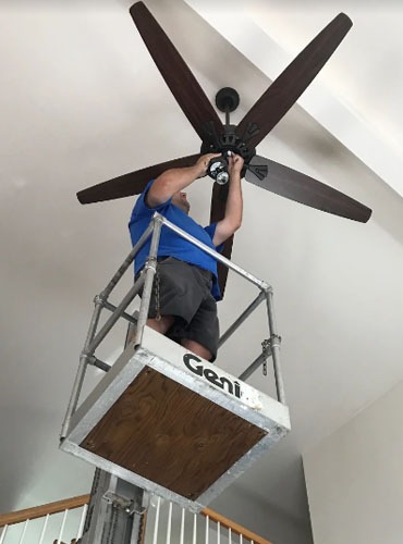 Fan Installation Services in South Jersey - DK Electrical Services Inc.
